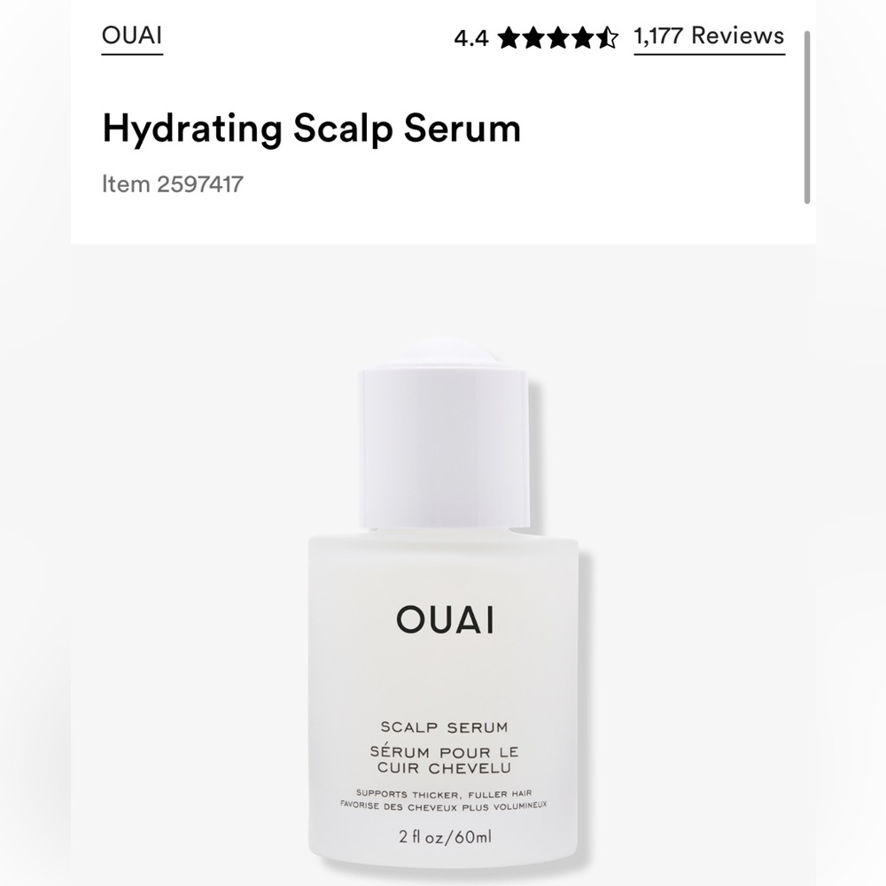 OUAI Hydrating Scalp Serum